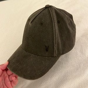 All Saints Green Hat, one size